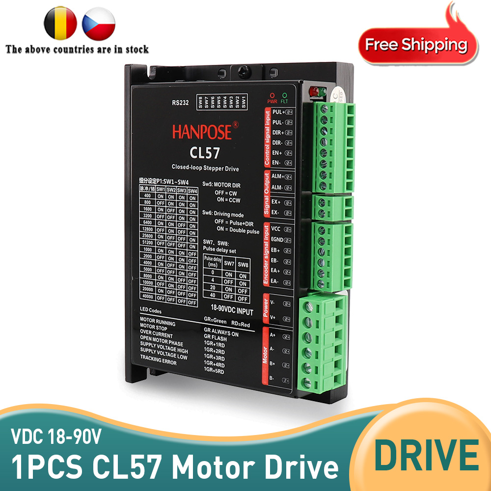 Closed Loop Stepper Motor Nema 17 - Серводрайвер с замкнутым контуром CL57 для