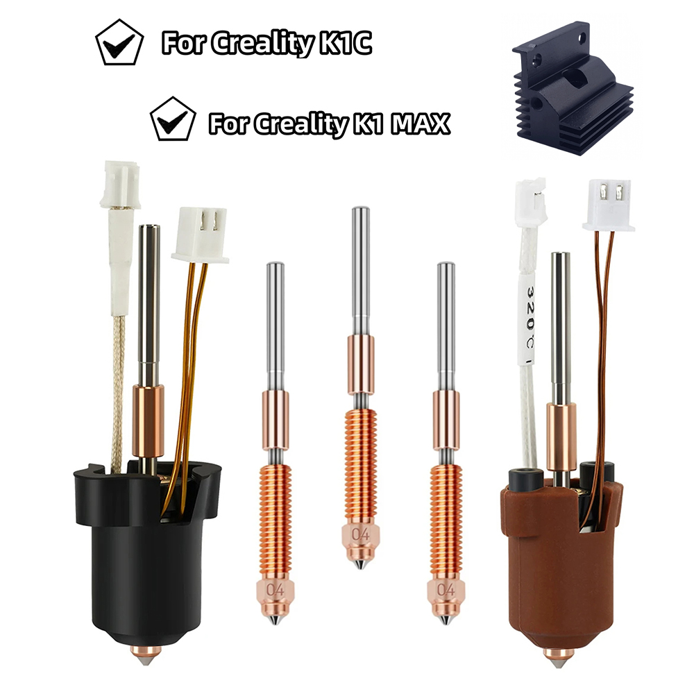 Комплект хотэнда для Creality  – обзор и цена High Flow Ceramic Hotend