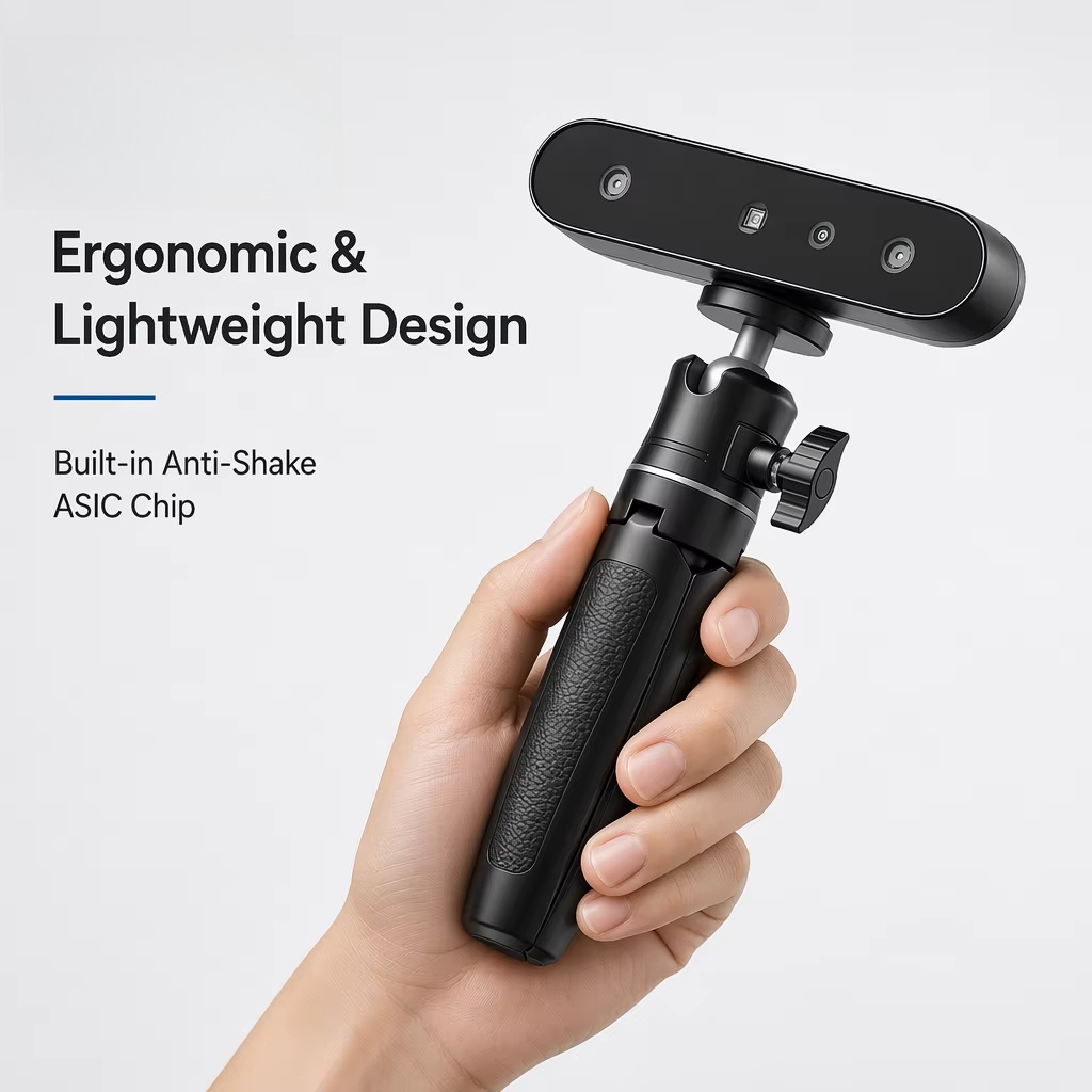 Высокоточный 3D-сканер CR-Scan – обзор и цена Handheld 3D Scanner High Precision