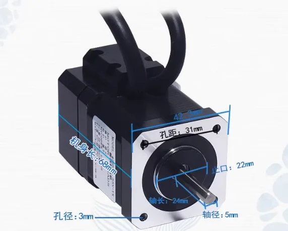 Nema17 42 Гибридный шаговый дв – обзор и цена Closed Loop Stepper Motor Nema 17