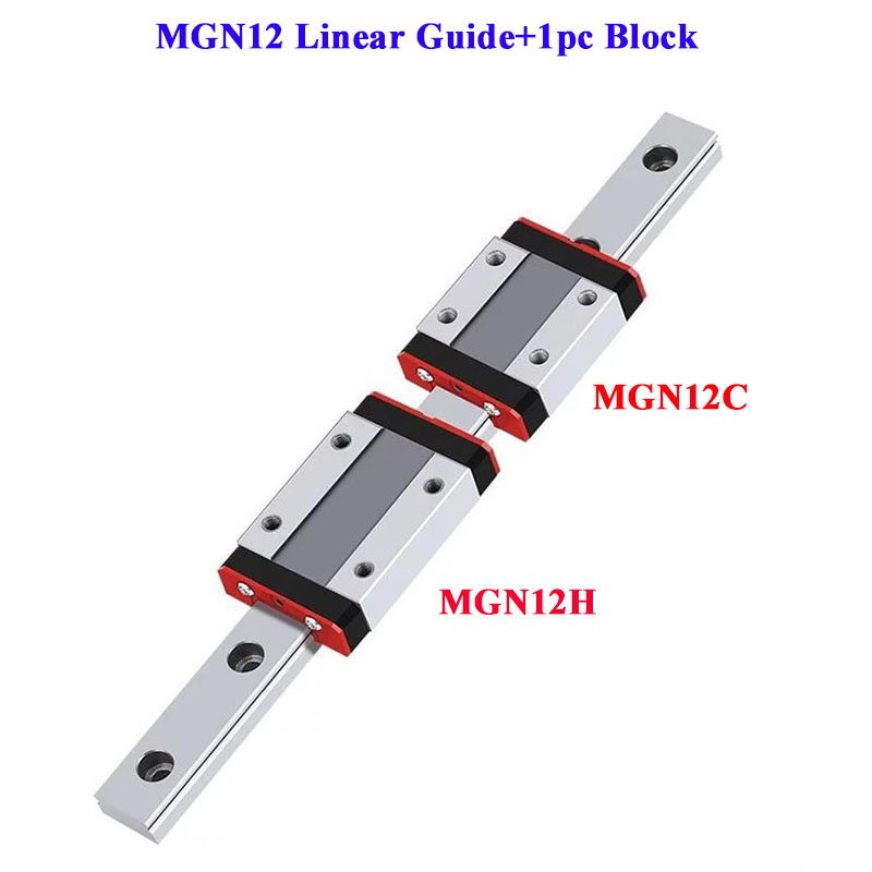 12 мм линейная направляющая MG – обзор и цена Linear Rail Mgn12H Set