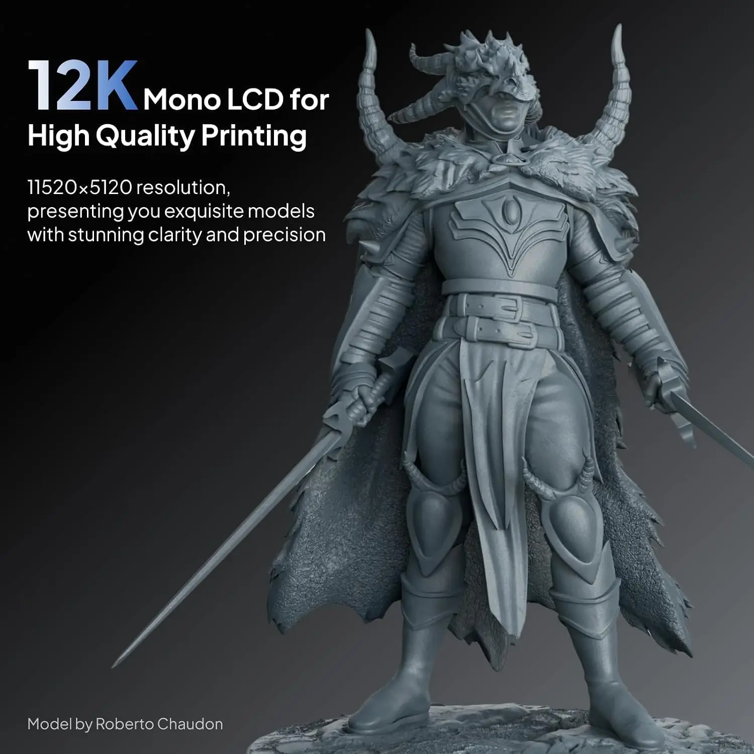 3D-принтер Saturn 4 Ultra 12K  – обзор и цена 12K Monochrome Lcd Resin 3D Printer