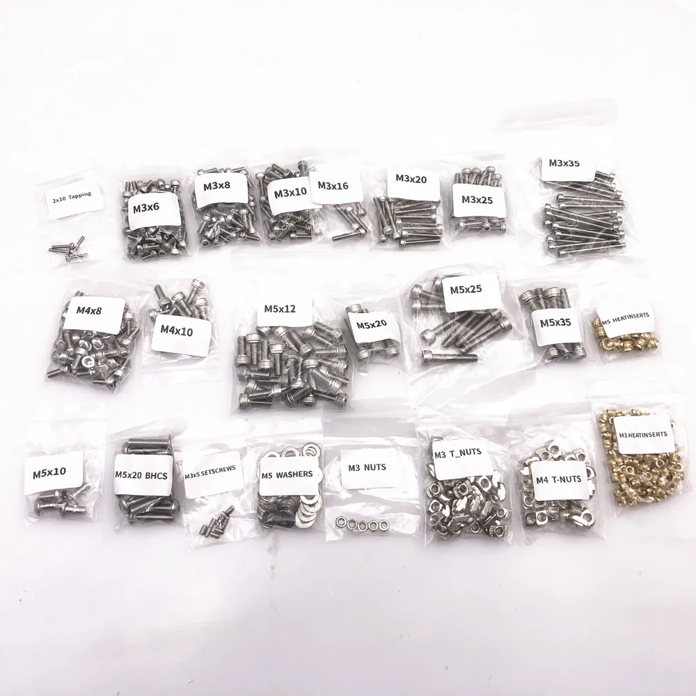 Комплект гаек и винтов для кон – обзор и цена Corexy 3D Printer Kit